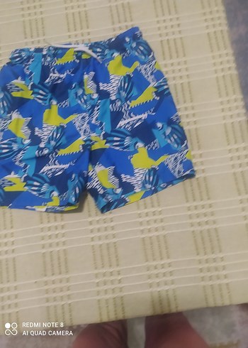 Renkli Bağcıklı Erkek Çocuk Mayo Şortu - Görsel 4