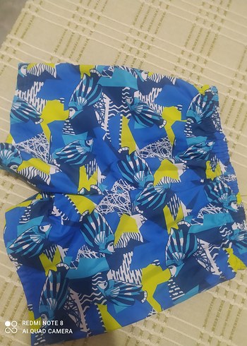 Renkli Bağcıklı Erkek Çocuk Mayo Şortu - Görsel 5