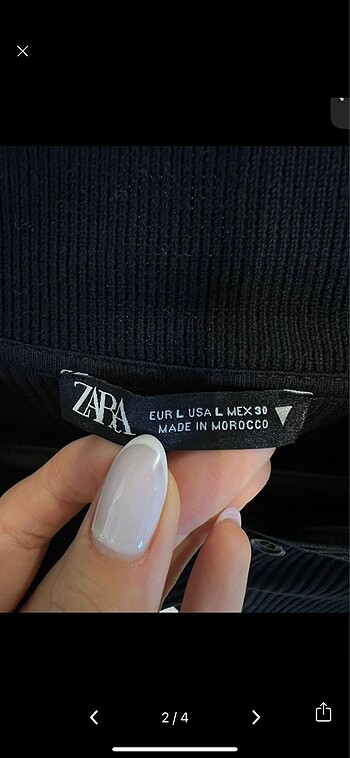 Zara Zara crop