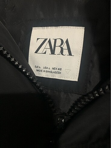 Zara Zara erkek kanguru mont