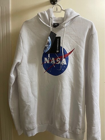 LUMBERJACK NASA LOGOLU SWEATSHİRT ETİKETLİ ORJİNAL