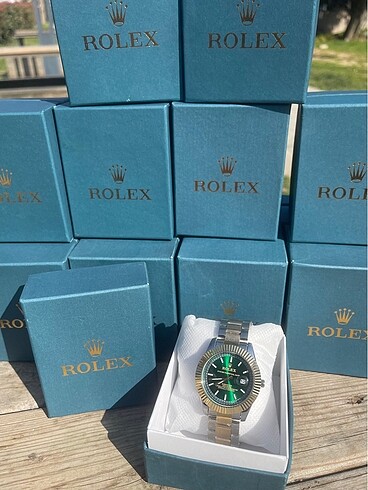 ROLEX ÇELİK SAAT AKTİF TARİH SU GEÇİRMEZ