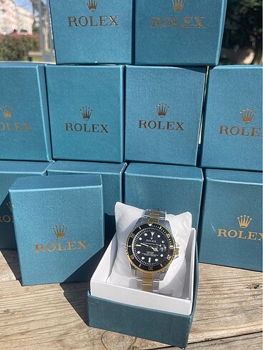 ROLEX ÇELİK SAAT AKTİF KADRAN AKTİF TARİH SU GEÇİRMEZ