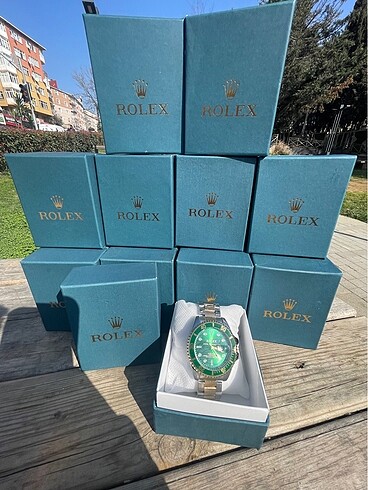 ROLEX ÇELİK SAAT AKTİF KADRAN AKTİF TARİH SU GEÇİRMEZ ÜRÜN