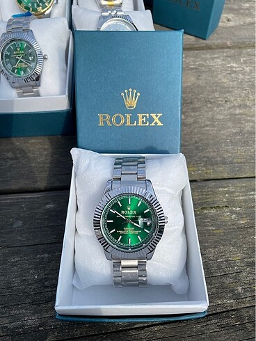 ROLEX ÇELİK SAAT AKTİF TARİH SU GEÇİRMEZ SIFIR ÜRÜN