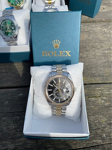 ROLEX ÇELİK SAAT AKTİF TARİH SU GEÇİRMEZ ÜRÜN