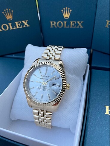 Rolex ROLEX ÇELİK SAAT AKTİF TARİH SU GEÇİRMEZ