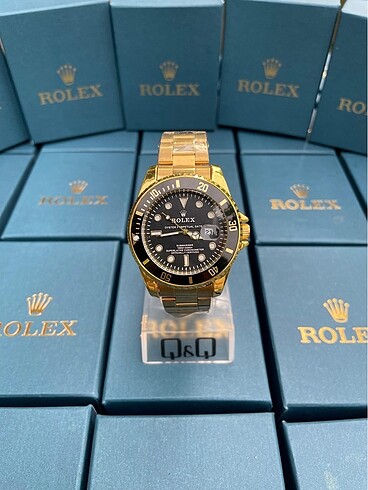ROLEX ÇELİK SAAT AKTİF KADRAN AKTİF TARİH SU GEÇİRMEZ