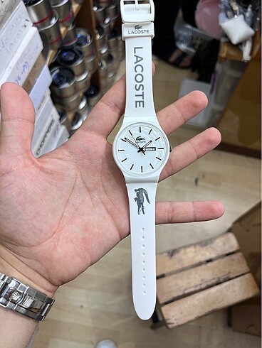 LACOSTE ÇELİK SAAT AKTİF TAKVİM SU GEÇİRMEZ