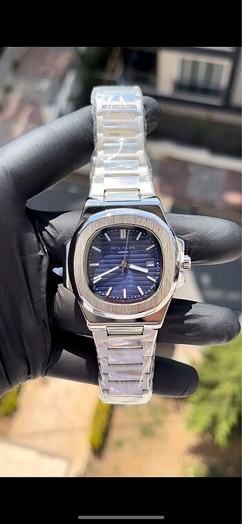 PATEK PHİLİPPE ÇELİK SAAT AKTİF TAKVİM SU GEÇİRMEZ