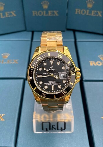 ROLEX ÇELİK SAAT AKTİF KADRAN-TAKVİM