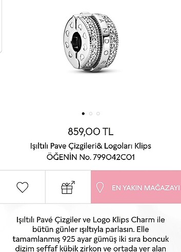 Pandora charm