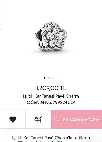 Pandora charm