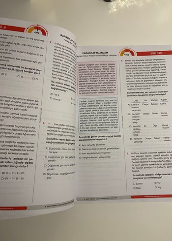 8. Sınıf Türkçe Soru Bankası - Görsel 3