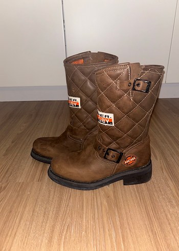 Greyder Deri Tokalı Biker Botlar - Görsel 5