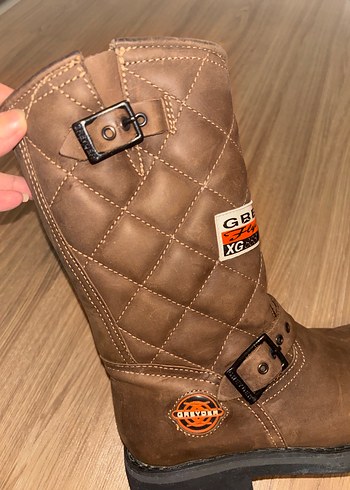 Greyder Deri Tokalı Biker Botlar - Görsel 6