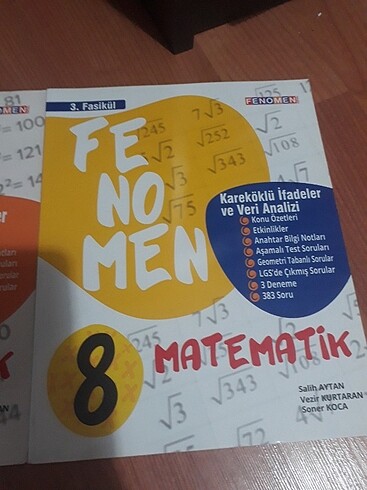 Beden Renk 8. sınıf testi matematik 3 fasikül test lgs