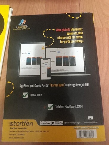 Beden Renk 7. sınıf testi Startfen paragraf test kitabı