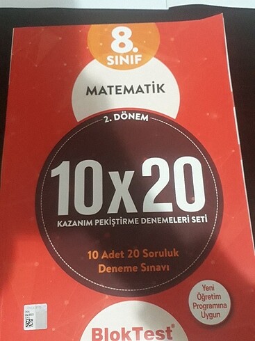 Blok test 8. sınıf testi matematik denemesi