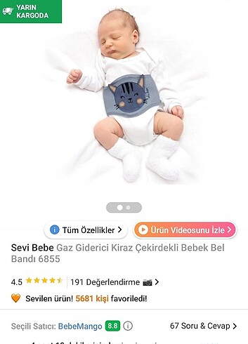 Kiraz cekirdekli gaz giderici kemer