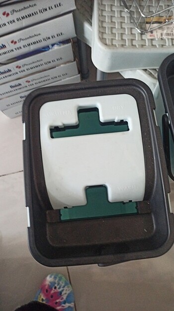  Beden mavi Renk Mop set