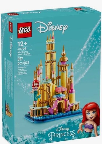 Walt Disney World LEGO Disney Arielin Şatosu ARİELS Castle 40708