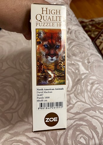 Zoe 1000 Parça Yüksek Kalite Puzzle - Görsel 2