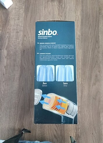 Sinbo buharlı ütü 