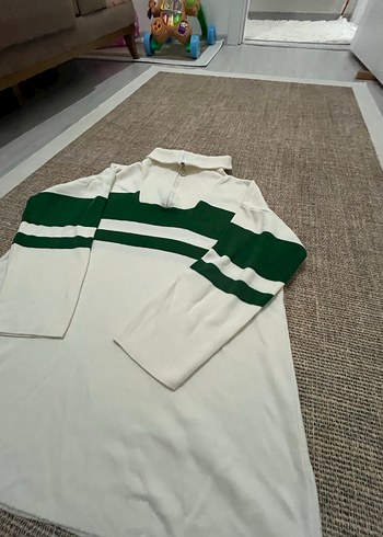 Kadın Uzun Kollu Polo Tişört - Boğazlı, Rahat Kesim - Görsel 3