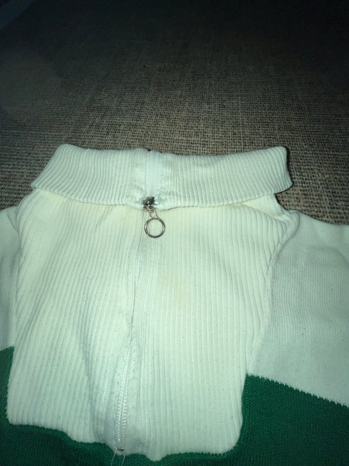 Kadın Uzun Kollu Polo Tişört - Boğazlı, Rahat Kesim - Görsel 5