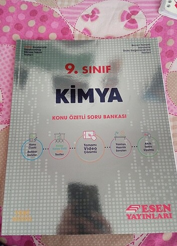 9. sınıf esen yayınlar kimya kitabi