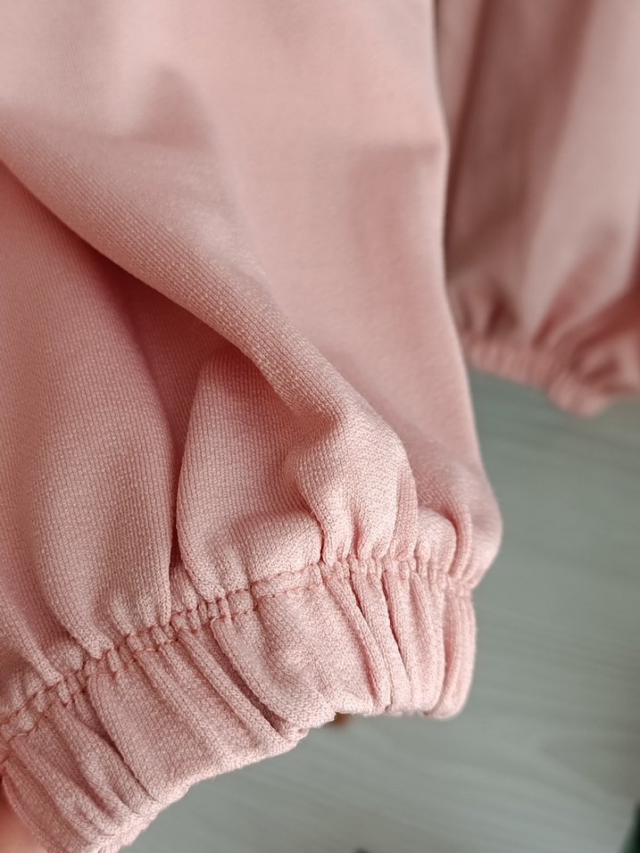 Pembe Salaş Kadın Pantolon - Görsel 2