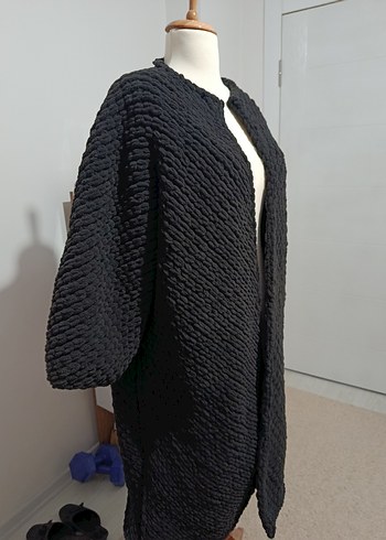 Yumuşacık Pufyy Uzun Hırka - Görsel 2