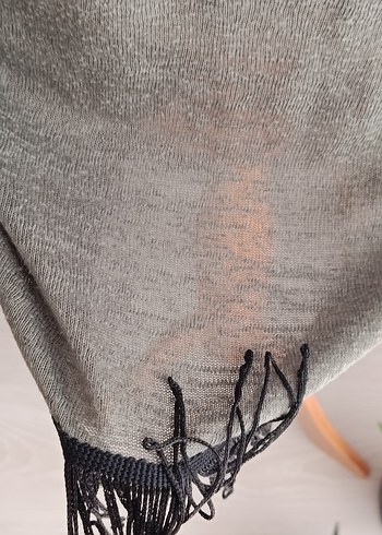 Yeşil Uzun Salaş Kadın Yelek Püsküllü - Görsel 3