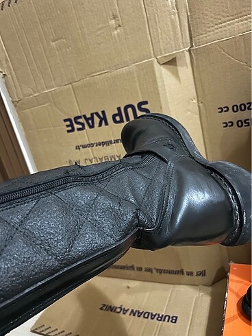 37 Beden siyah Renk Harley-davıdson çizme bot