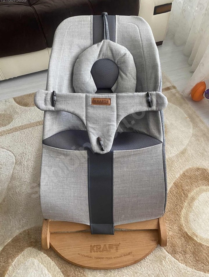 Gri Bebek Taşıma Askısı - Görsel 3