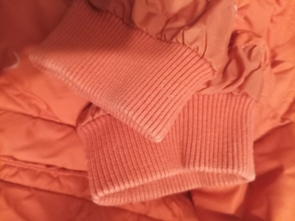 kaz tüyü Fermuarlı Kadın Mont - Görsel 5