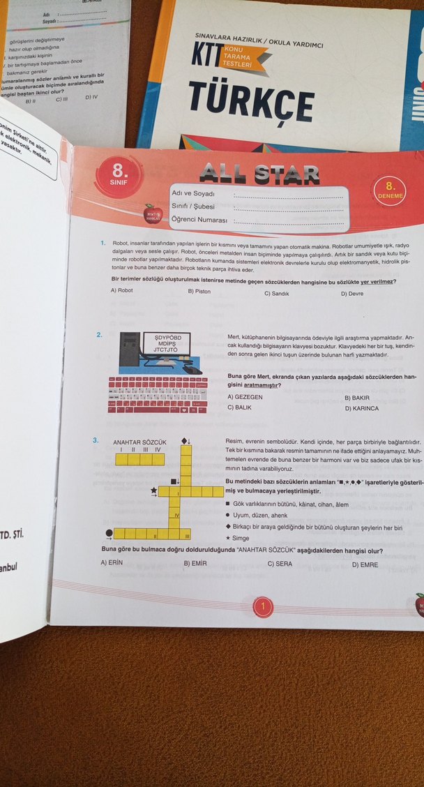 lgs 8. Sınıf Türkçe Soru Bankası ve Deneme Seti - Görsel 5