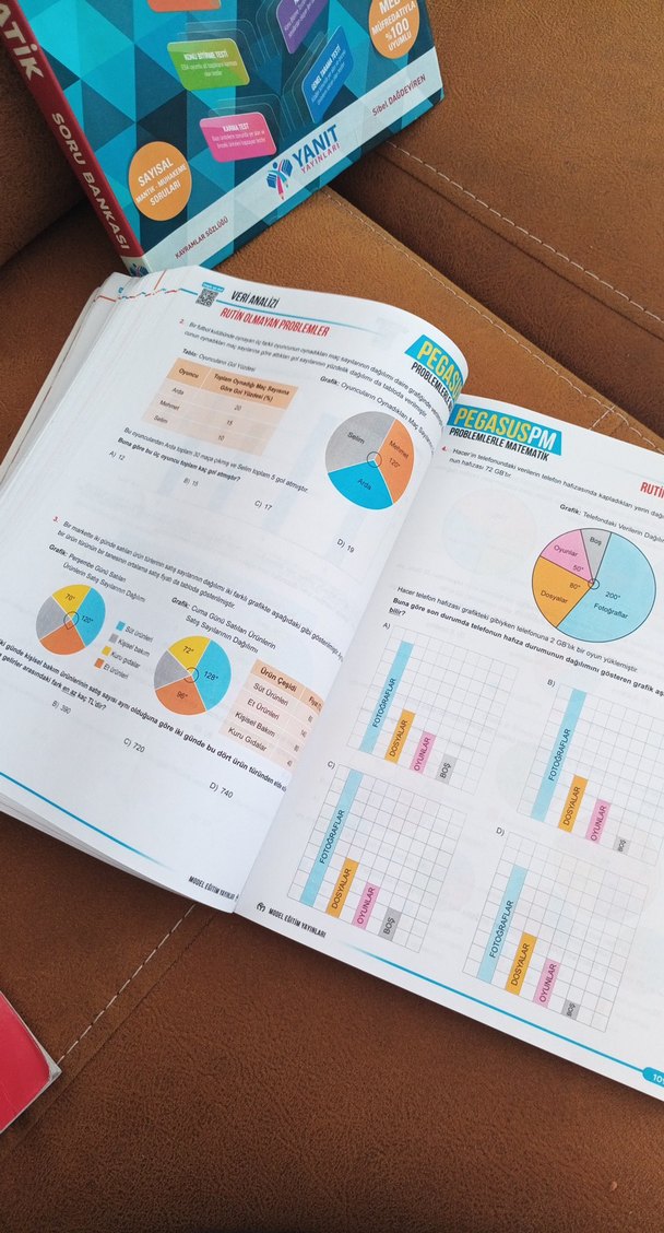 8. Sınıf Matematik Soru Bankası ve Problemlerle Kitapları - Görsel 3