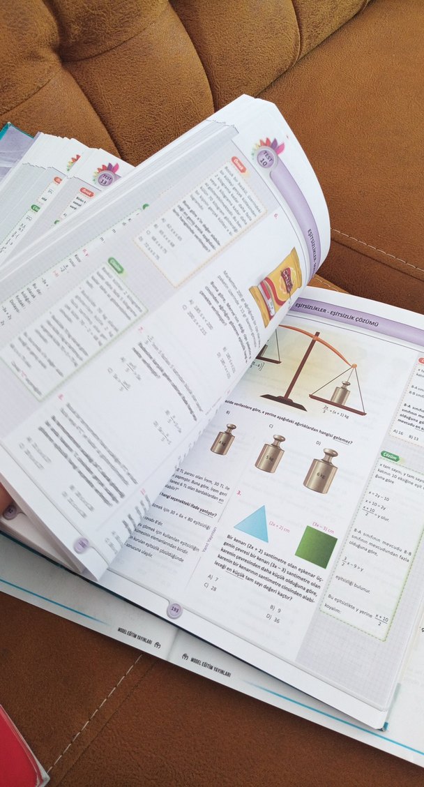 8. Sınıf Matematik Soru Bankası ve Problemlerle Kitapları - Görsel 5