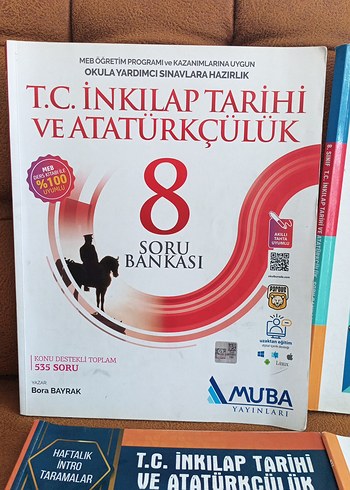 lgs8. Sınıf T.C. İnkılap Tarihi ve Atatürkçülük Soru Bankası - Görsel 4