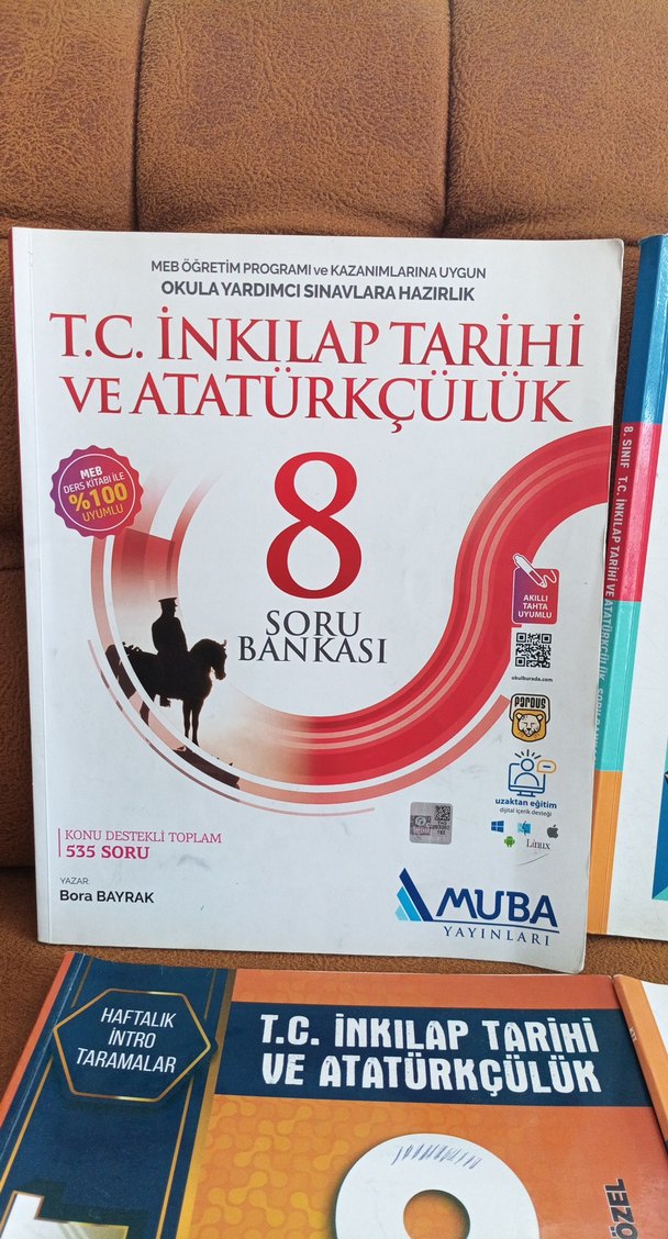lgs8. Sınıf T.C. İnkılap Tarihi ve Atatürkçülük Soru Bankası - Görsel 4