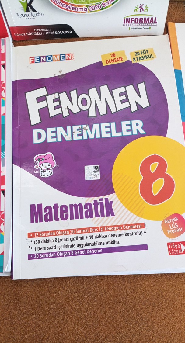 8. Sınıf Matematik Deneme Kitapları Seti - Görsel 5
