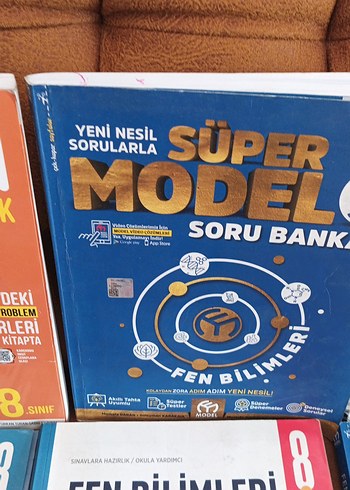 8. Sınıf Fen Bilimleri ve Matematik Soru Bankası kitapları. - Görsel 6