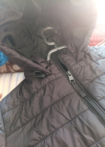 LC Waikiki Siyah Fermuarlı Kadın Mont - Görsel 4