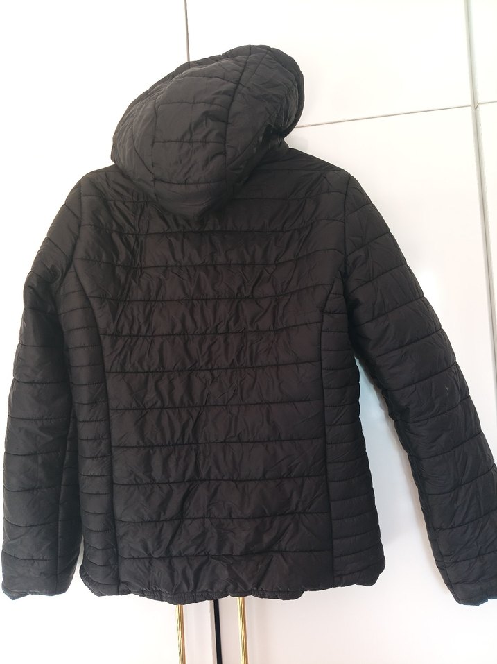 LC Waikiki Siyah Fermuarlı Kadın Mont - Görsel 5