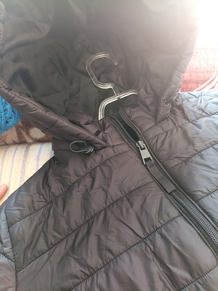 LC Waikiki Siyah Fermuarlı Kadın Mont - Görsel 4