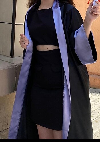 Siyah kısa elbise