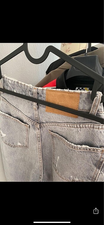 xs Beden gri Renk Zara jean