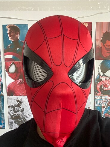 SPİDERMAN ÇENE MEKANİZMALI MASKE